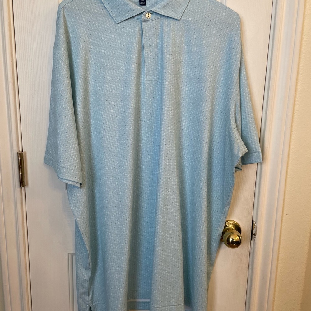 Peter Millar Sky Blue Polo Shirt